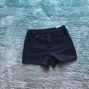 High waisted shorts
